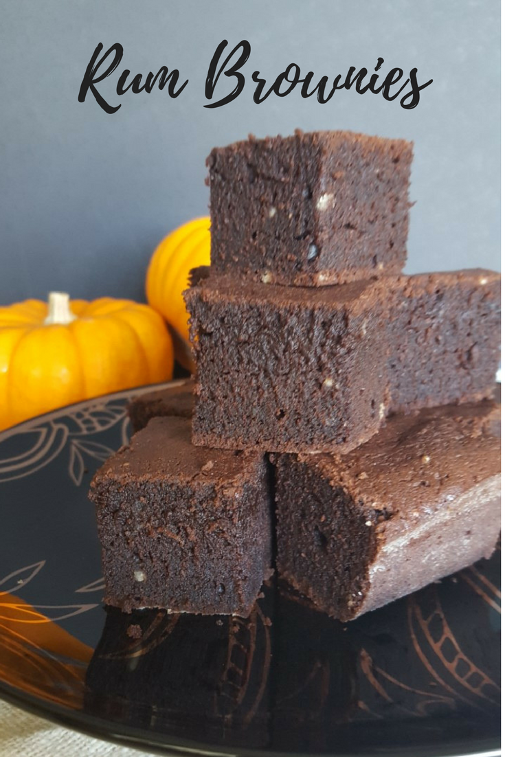 rum brownies and welcome to choctoberfest with imperial sugar fix me