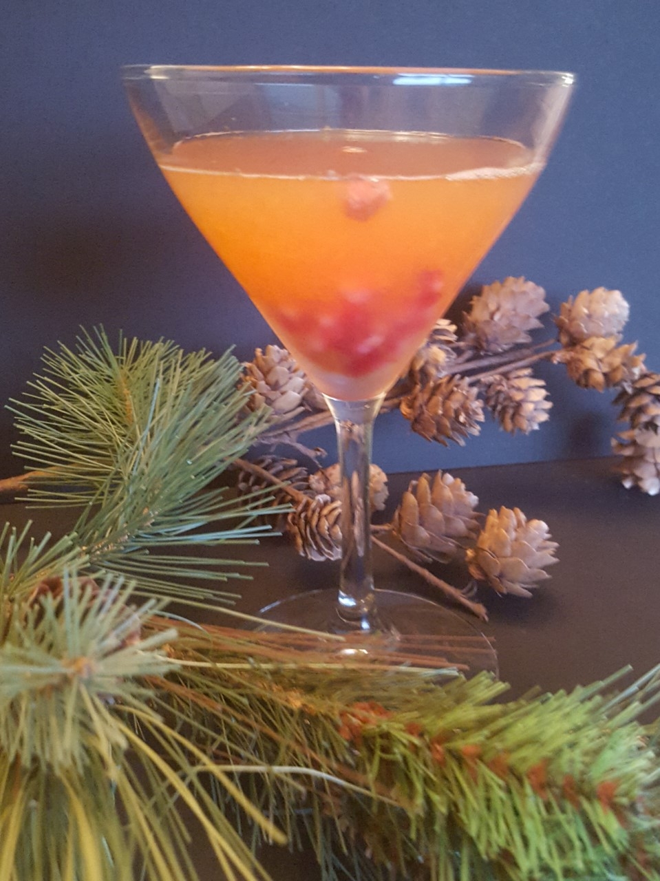 Winter Solstice Sunset Martini Fix Me a Little Lunch