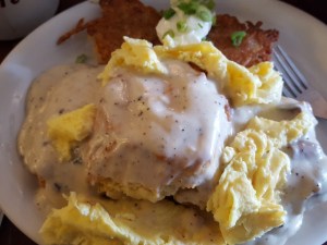 tin shed biscuits and gravy