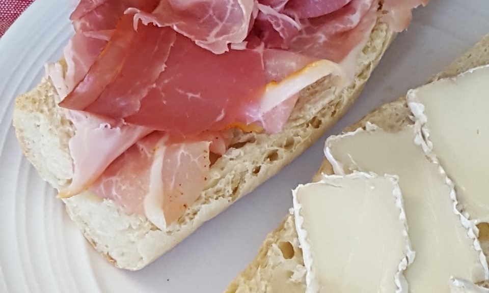 baguettes and French Kiss sandwiches