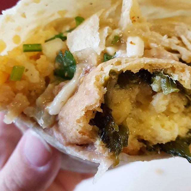 My new most favorite spot makes relleno burritos Im reallyhellip