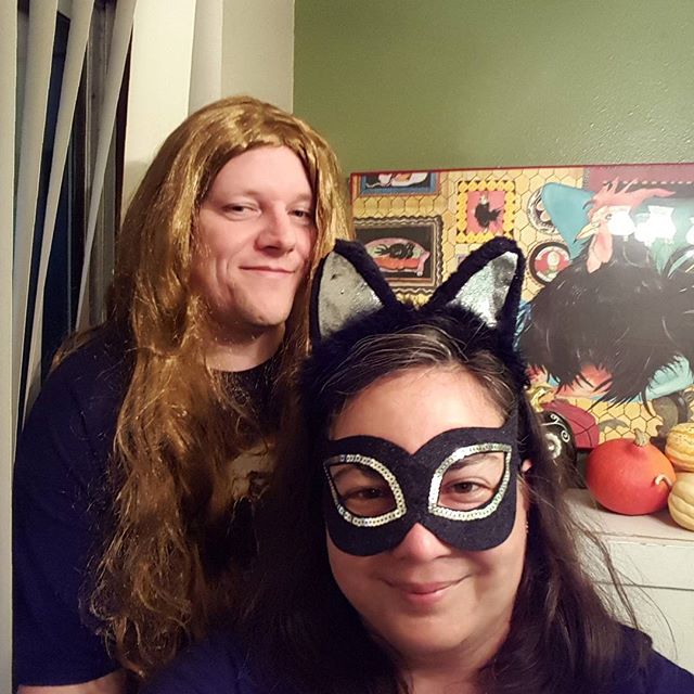 Having a little Halloween fun this evening When you waithellip