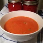 Roasted Garlic Tomato Soup