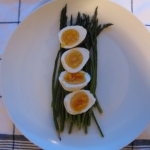 Roasted Asparagus and Egg Salad