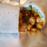 Curried Chickpea Wrap