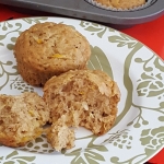 Zucchini Coconut Cashew Muffins