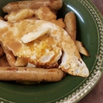 Egg and Sausage Poutine