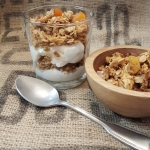 Tropical Granola with Apricots and Ginger