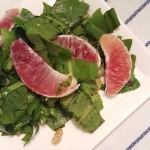 Blood Orange, Walnut, and Bitter Greens Salad