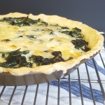 Kale and Gruyere Quiche