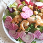 Macadamia Lemon Shrimp Salad