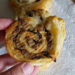 Green Curry Eggplant Pinwheels