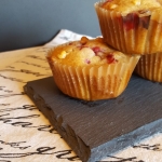 Cranberry White Chocolate Muffins