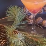 Winter Solstice Sunset Martini