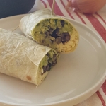 Guacamole Black Bean Wraps