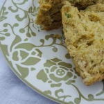 Savory Arugula Pesto Scones