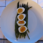 Roasted Asparagus and Egg Salad