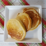 Eggnog Ricotta Pancakes
