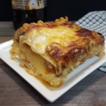 Clayton's Box Top Roasted Garlic Lasagna
