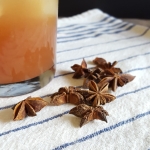 Grapefruit Whiskey Sour with Star Anise