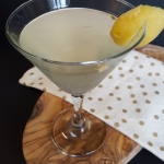Dirty Lemon Martini