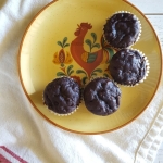 Zucchini Carrot Chocolate Muffins
