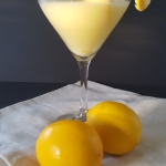Meyer Lemon Curd Martini