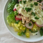 Easy Avocado Cream Salad Dressing