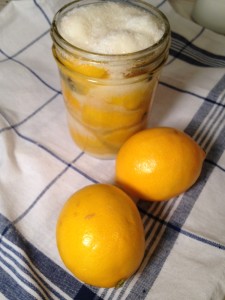 Salt Preserved Meyer Lemons
