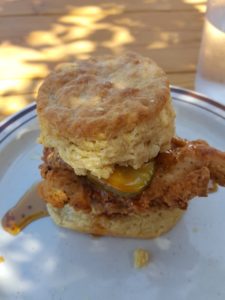 chicken and biscuit
