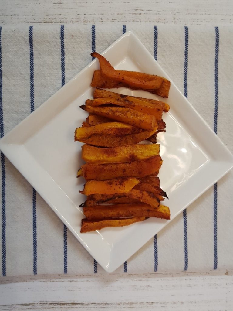 Baked Winter Squash Fries