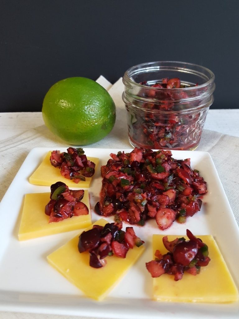 Cranberry Poblano Pepper Relish