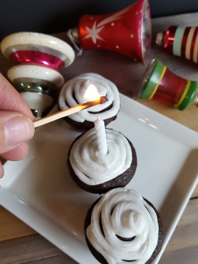 Vegan Chocolate Cherry Cupcakes