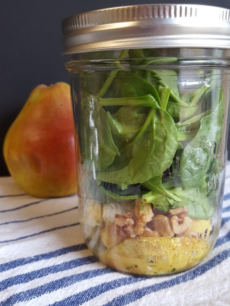 Salad in a jar