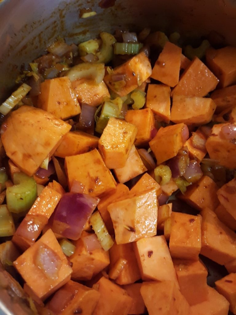 adobo sweet potato soup