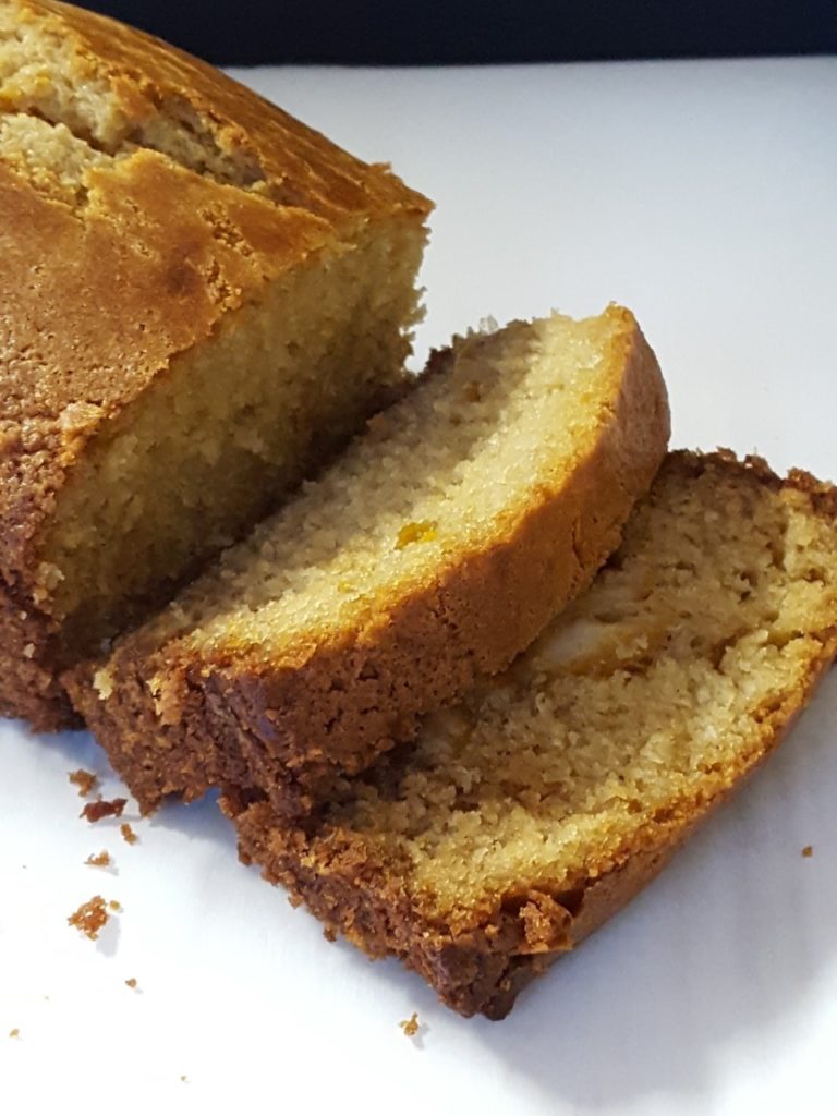 Blood Orange Vanilla Bean Pound Cake