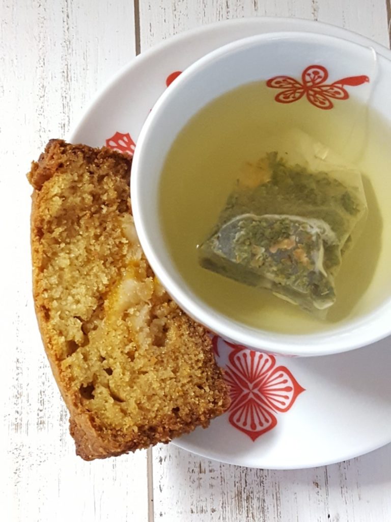 Blood Orange Vanilla Bean Pound Cake