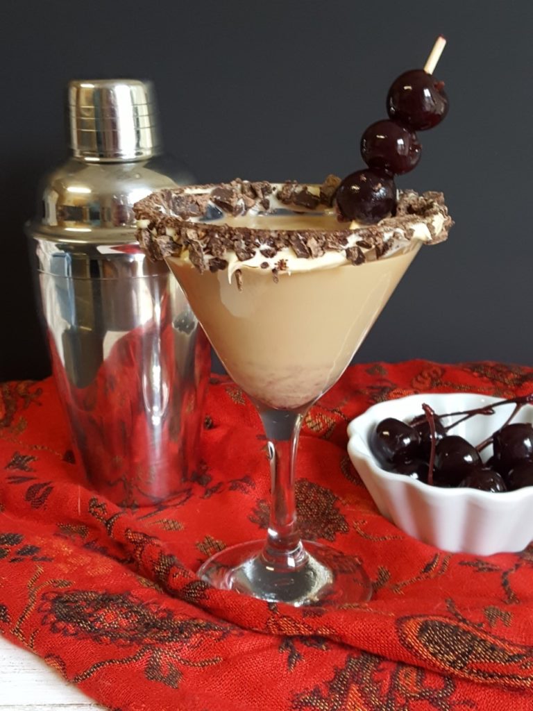 Almond Brownie Martini