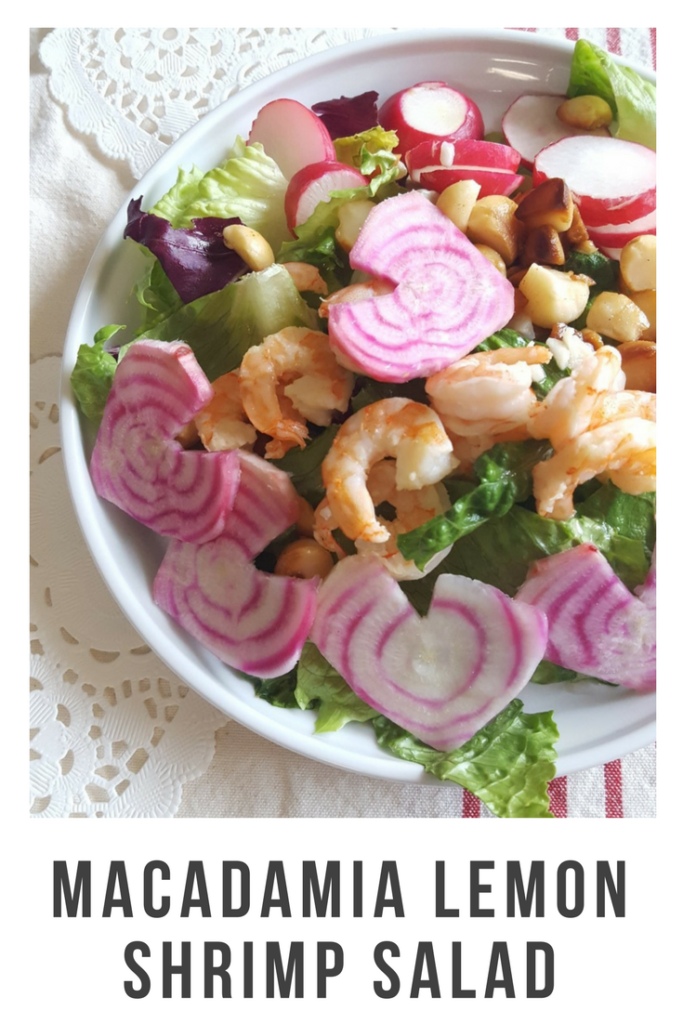 macadamia lemon shrimp salad